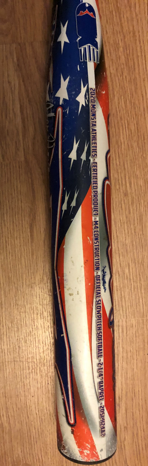 2020 Monsta Border Battle Hype Juiced Slowpitch Softball Bat 25oz Asa