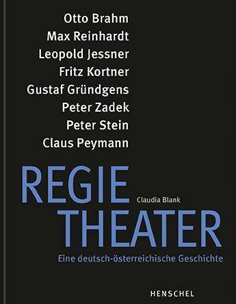 Thumbnail - Regietheater. Eine Deutsch-österreichische Geschichte | Buch |