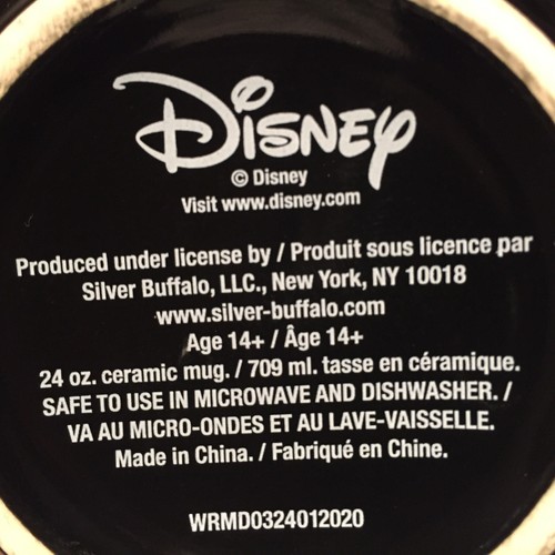 Disney Mickey & Minnie Mouse 24 oz Black Red Jumbo Soup Mug / Coffee Cup ~ NWOB - 第 9/9 張圖片