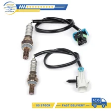 2X Oxygen Sensor O2 02 Upstream Fits for 2007-2011 Chevy Silverado 3500 HD 6.0L