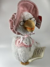 Cuddle Barn Mother Goose Plush 14" Animated Talking Nursery Rhymes Tested WORKS 