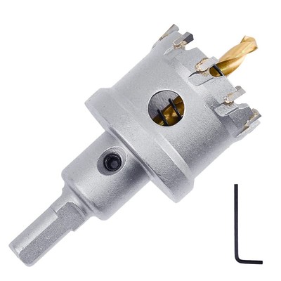 57mm / 2-1/4inch Metal Steel Hole Saw Drill Bit, Metal Hole Cutter for Thick ...