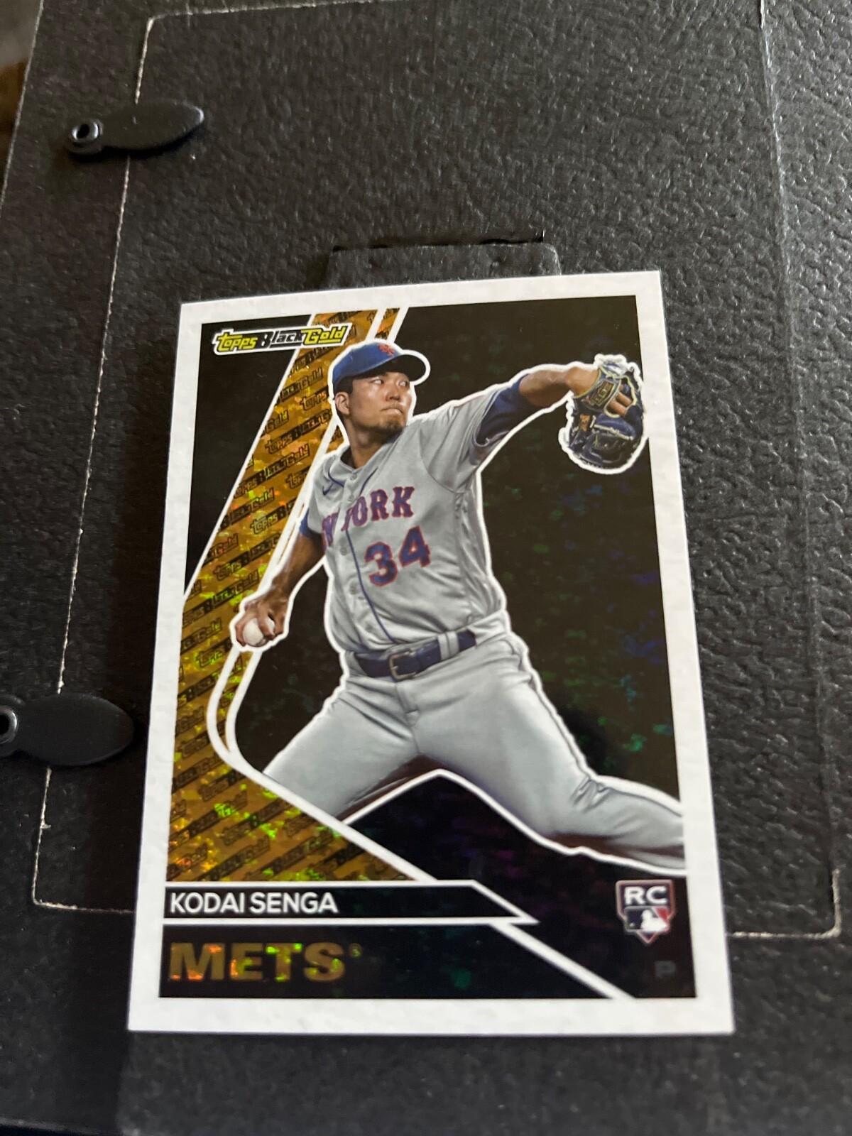 2023 Topps Update Series - Topps Black Gold Kodai Senga #BG-17 (RC)