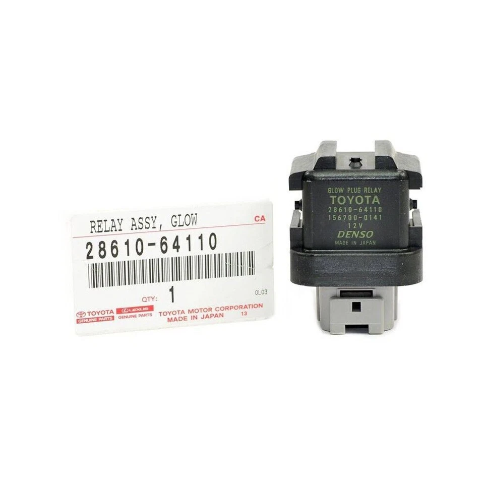 Relé de bujía incandescente Hilux 4RUNNER 28610-64110 TOYOTA genuino OEM Foto 2 de 3