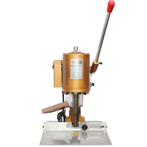 Elektrische Tag Stanzmaschine einzelne runde Loch Papier Stanzmaschine - Bild 2 von 10
