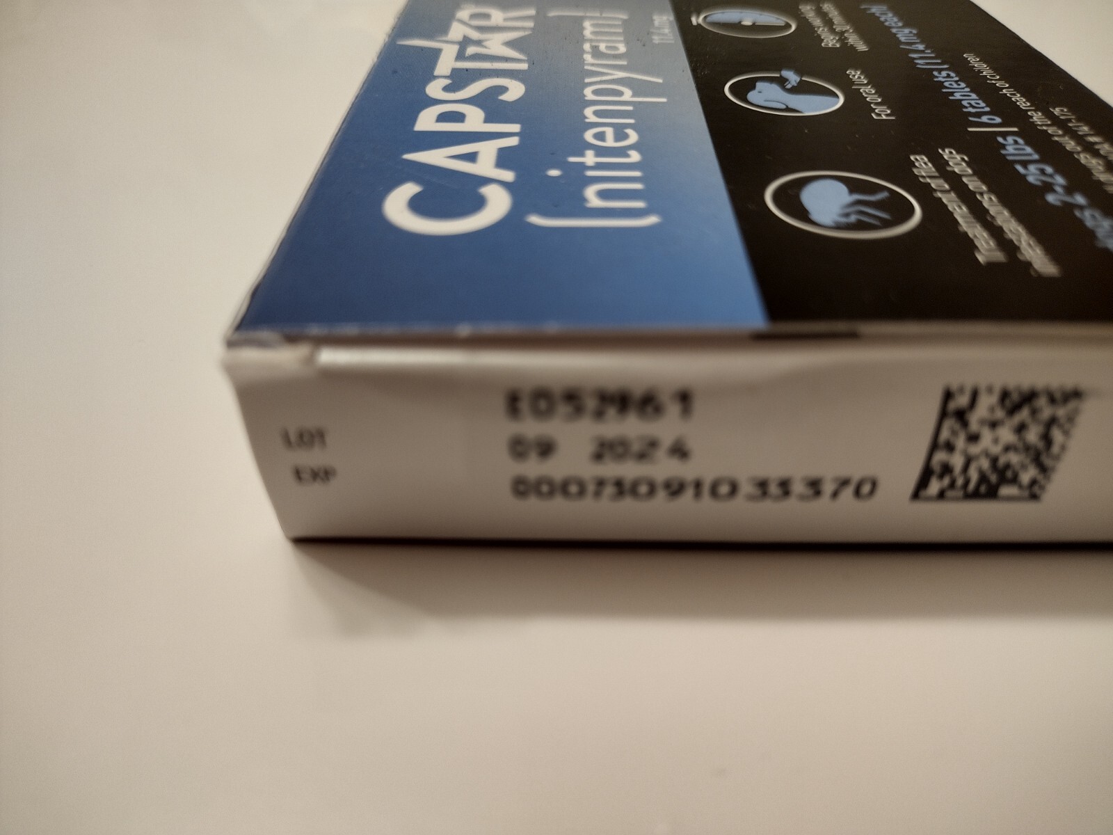 CAPSTAR Treatment for Dogs Small Dogs (225 lbs), 5 Doses get 4 less