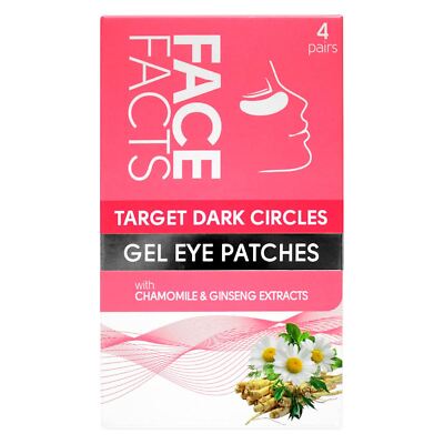 4 Paar Gel Augenklappen von Face Facts