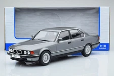 BMW 740i E32 Silver Serie 7 Mcg 18161 1:18 740 I 7ER Silver 1992