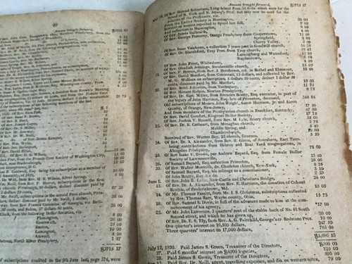 c1821 Minutes of General Assembly Presbyterian Church & Appendix Phila.Bradford - Picture 7 of 7