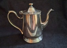 Vintage Victor S. Co. 55 0011508 81 Silver Plated Coffee Pot 5" Tall