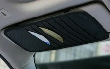 Auto Drive Universal Fit Elastic Back 10-CD/DVD Visor Organizer (Black) - B51