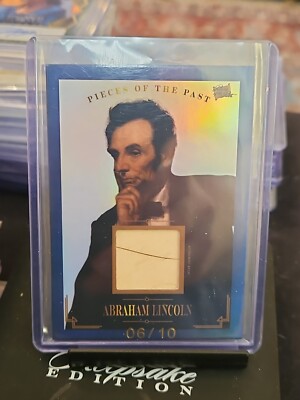 2023 Pieces Of The Past Historical Abraham Lincoln Hand Written Document Relic