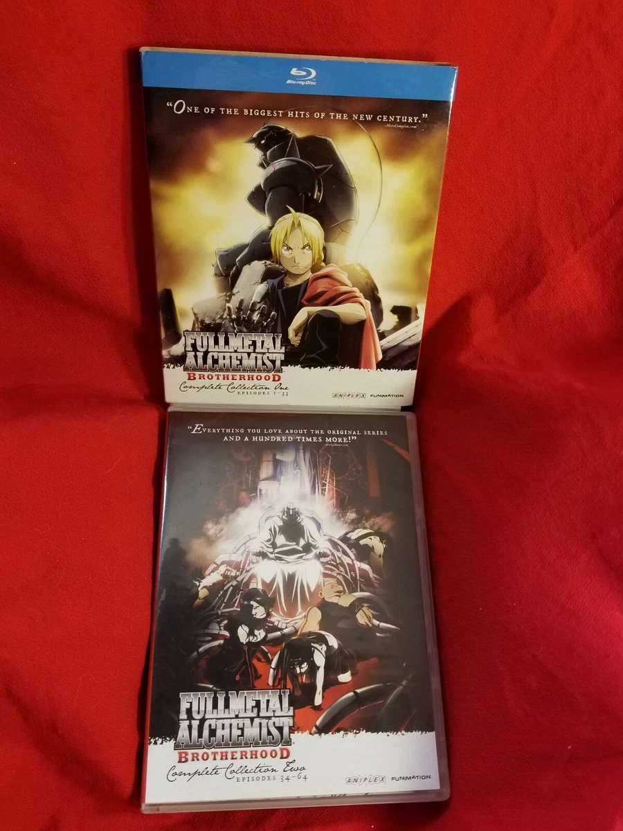 Fullmetal Alchemist Brotherhood The Complete Collection 2 Two Epi 34-64  Blu-ray