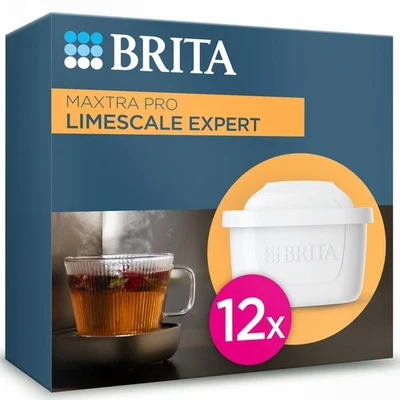 BRITA MAXTRA PRO Limescale Expert Water Filter Cartridge 12 Pack Original Refill - Image 1 of 4
