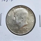 1968-D Kennedy Half Dollar 50C 40% Silver Circulated Coin Denver Mint