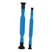 2pcs Double Ended Valve Hand Lapping Grinding Tool Kit, Manual Grinding blue