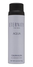 ETERNITY AQUA by CALVIN KLEIN for Men ALL OVER BODY SPRAY 5.4 oz 152g NEW IN CAN