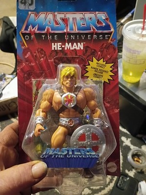 MOTU Masters of the Universe HE-MAN 40th Anniversary Action Figure