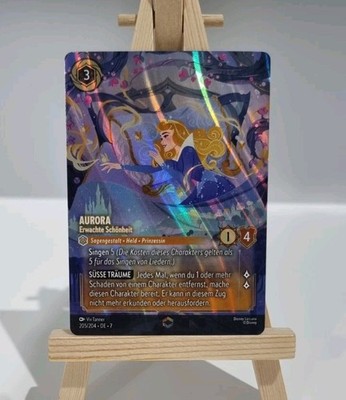 Disney Lorcana - Aurora - Erwachte Schönheit V.2 205/204 Enchanted Karte TCG 