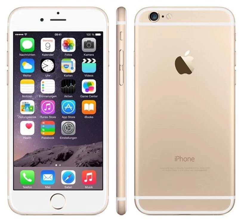 Apple iPhone 6 Gold 16GB LTE 11,93 cm (4,7 Zoll) iOS Smartphone A1586 NEU - Bild 2 von 2