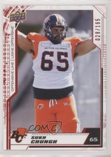2020 Upper Deck CFL Red 28/165 Sukh Chungh #169 0x1