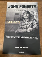 Mini affiche promotionnelle John Fogerty Legacy Creedence Clearwater Revival 2025 11 x 17"