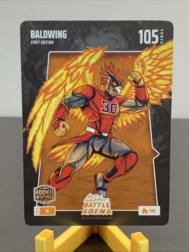 Drake Baldwin 2026 Bo Jackson Battle Arena Baldwing Fire Rookie Inspired #38