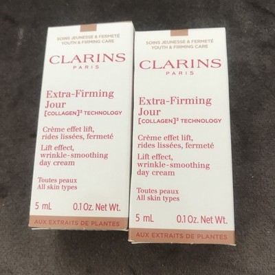 Clarins Extra Firming Jour Lift effect Wrinkle smoothing  Day Cream 2 5ml