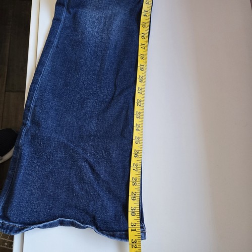 Joe's Jeans Herculina Size 28 Tall Mid Rise Flare Denim Medium Wash 32" Inseam - Picture 8 of 9