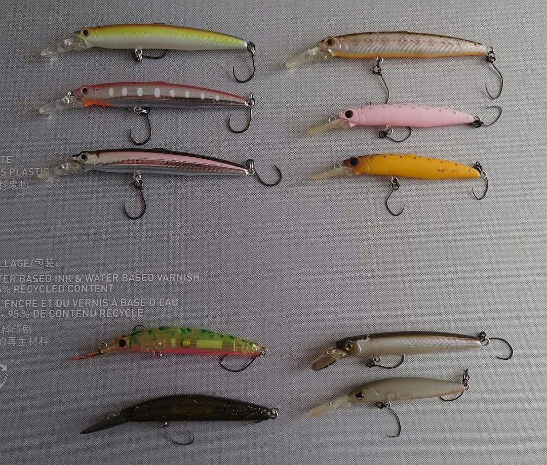 Area trout minnow set, 94 pieces - Image 6