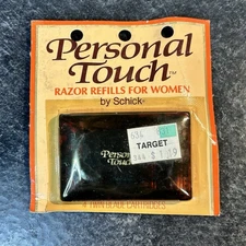 Vintage 90s Schick Personal Touch Razor Refills Fits Super II Trac II 4 Pack