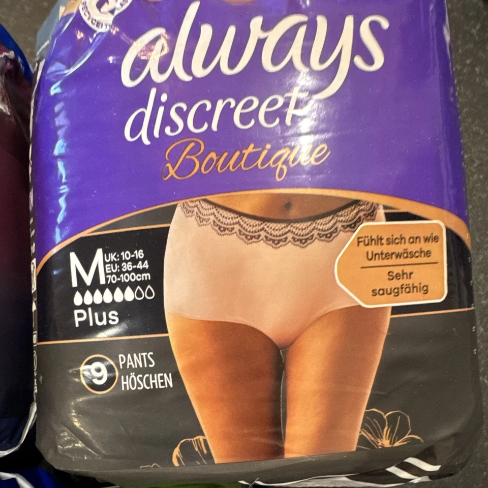 Pantalones para mujer Tena discretos y siluetas para incontinencia talla mediana - Imagen 3 de 4