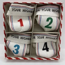 VINTAGE PARTY JOCS Jock Strap HighBall Coasters Set