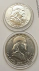 1951 P Franklin Half Dollar, 90% Silver, BU, Bell Lines, Free Shipping