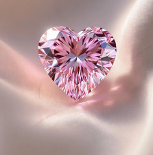     AAA Natural Diamond 1 Ct Heart Cut Pink Certified D Grade VVS1    