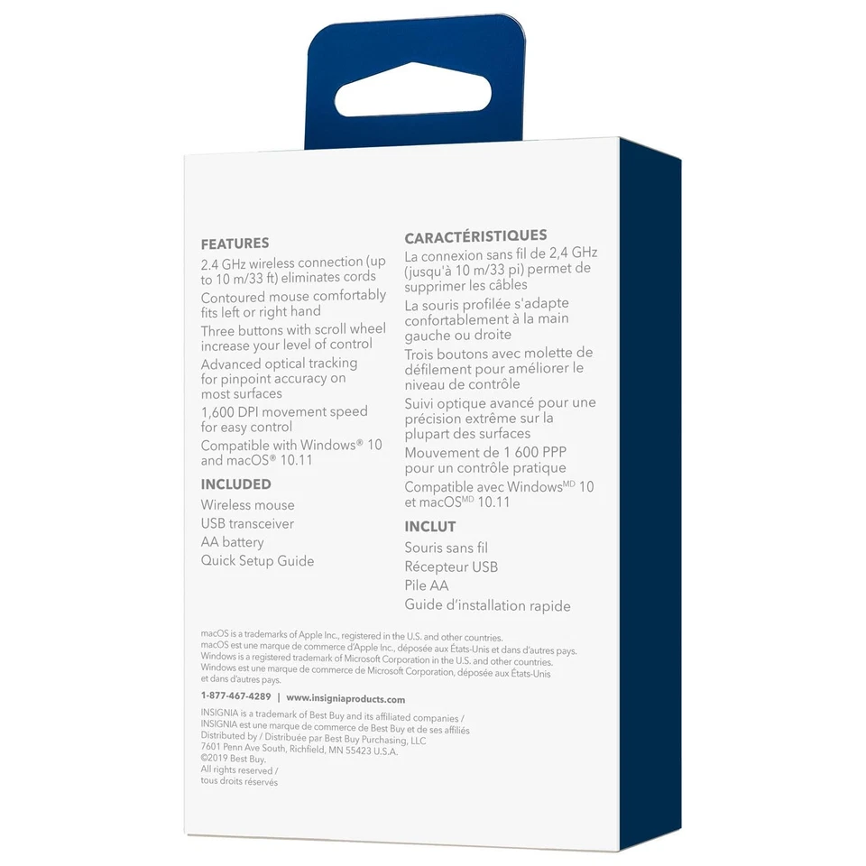 - Optical Mouse - Black - Image 3 of 4