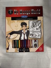 My Manga World Drawing Kit How to Draw Anime, Walter Foster, Complete Set