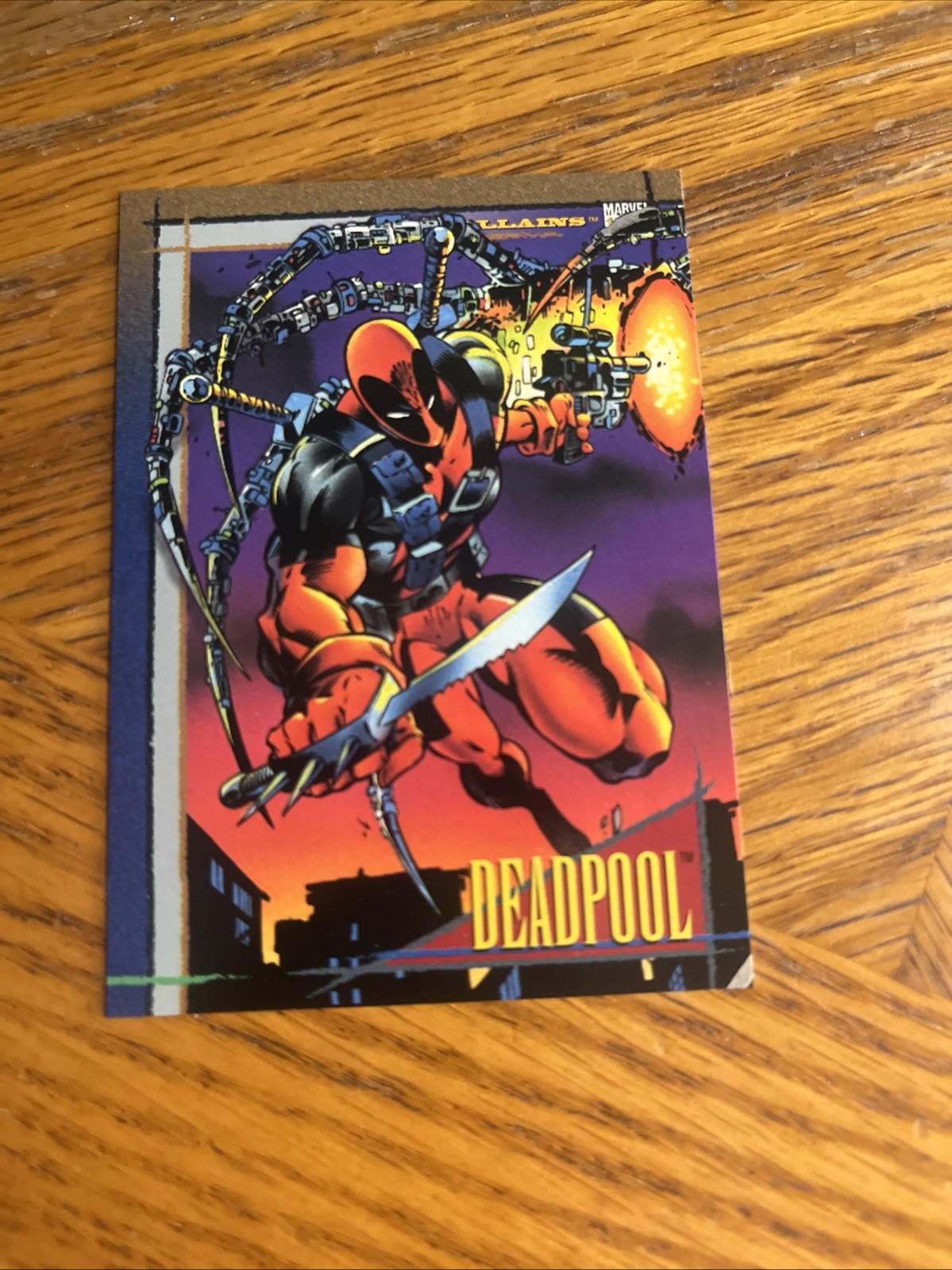 Deadpool - 1993 Skybox Marvel Universe Series IV #28