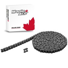 #60 / 12A Roller Chain 3/4” Pitch 10 FT with Connecting Link