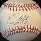 BASEBALL~SIGNED DEREK LEE~BECKETT AUTHENTICATED RAWLINGS OLB BALL/CUBE