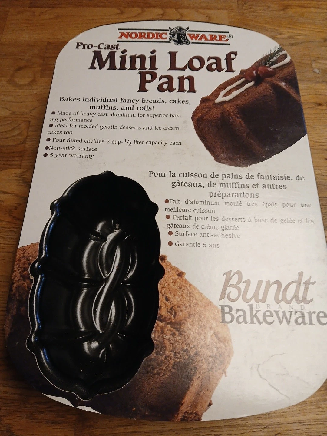 Notdic Ware Mini Loaf Pan
Opens in a new window or tab
