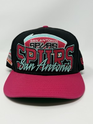 San Antonio Spurs Hardwood Classic New Era Black Pink