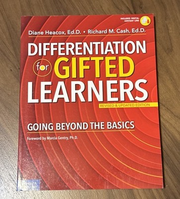 Differentiation for Gifted Learners : Going Beyond The Basics - Marcia Gentry