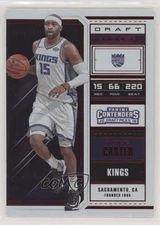 2018 Contenders Draft Picks Variation Ticket Red Foil Vince Carter #50 HOF 1u6