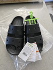 Mens 7 Black Crocs Classic Sandal Slide On  New — photo 1