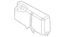 Genuine Mazda Side Cover LF50-18-593D