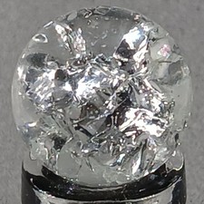 Small Vintage Fried Cat's Eye Marble .54 Inches Near-Mint Condition
