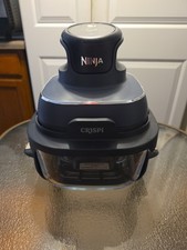 Ninja Crispi 4-in-1 Portable Glass 4QT Air Fryer Cooking System FN101GY 450°F