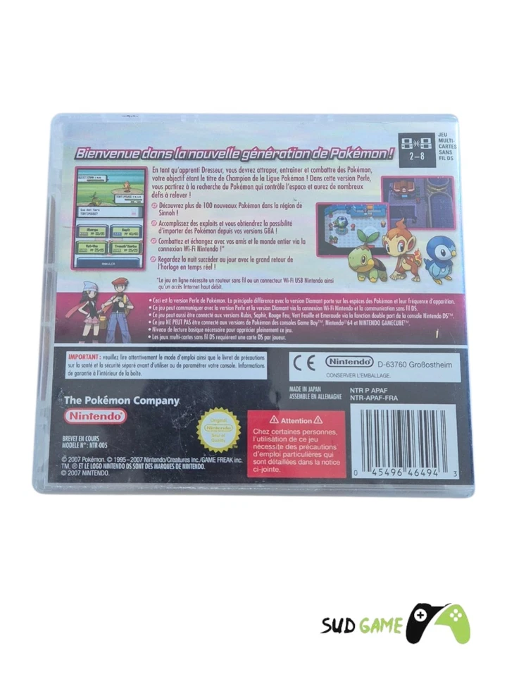 Pokémon Perle (Nintendo DS, 2007) - Bild 2 von 2