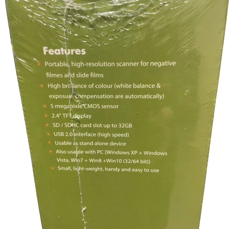 Digitnow! Film Scanner Portable Digital Image Scanner 2.4 LCD 5MP CMOS 8185 - Image 3 of 4